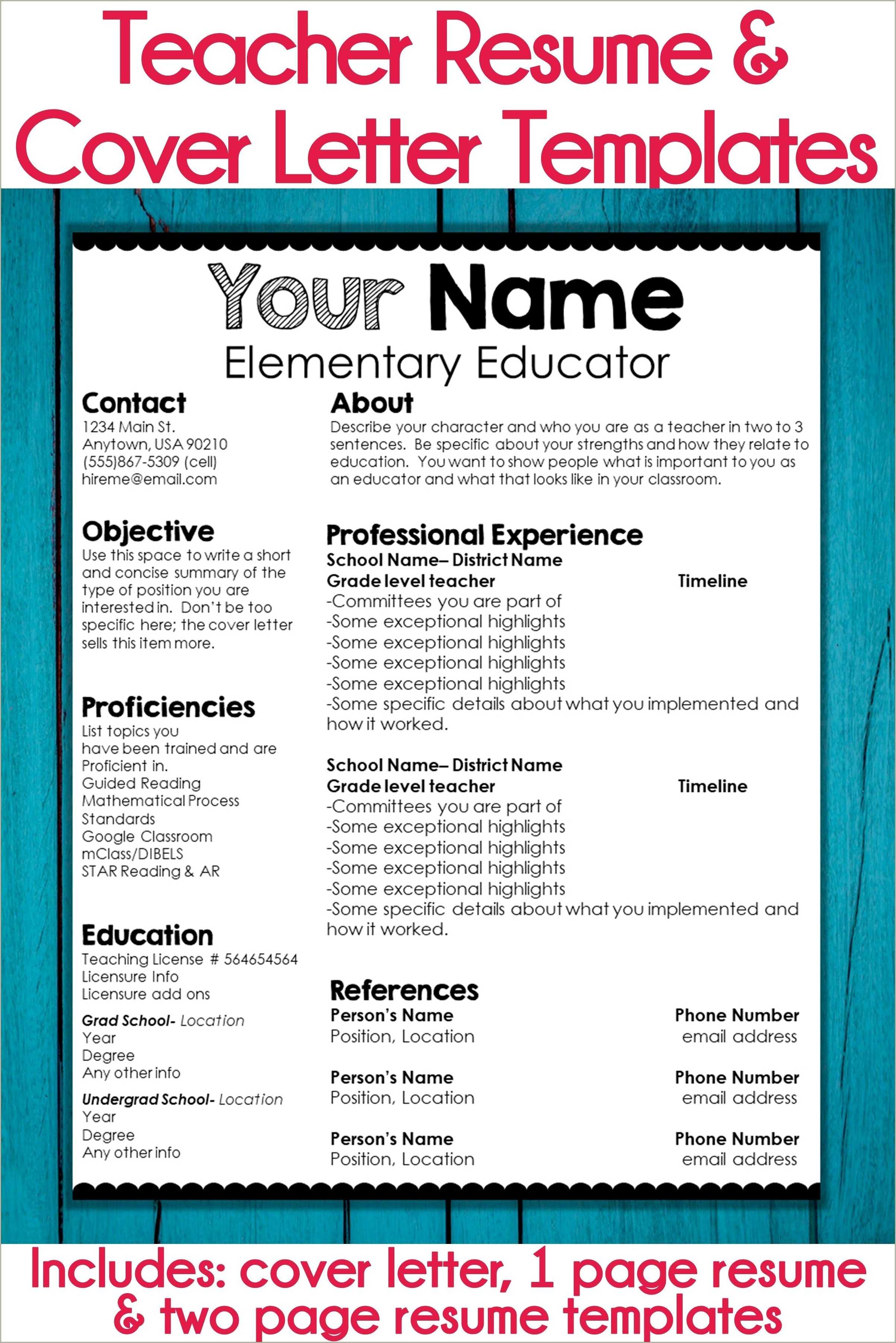 elementary-teacher-resume-examples-pinterest-resume-example-gallery