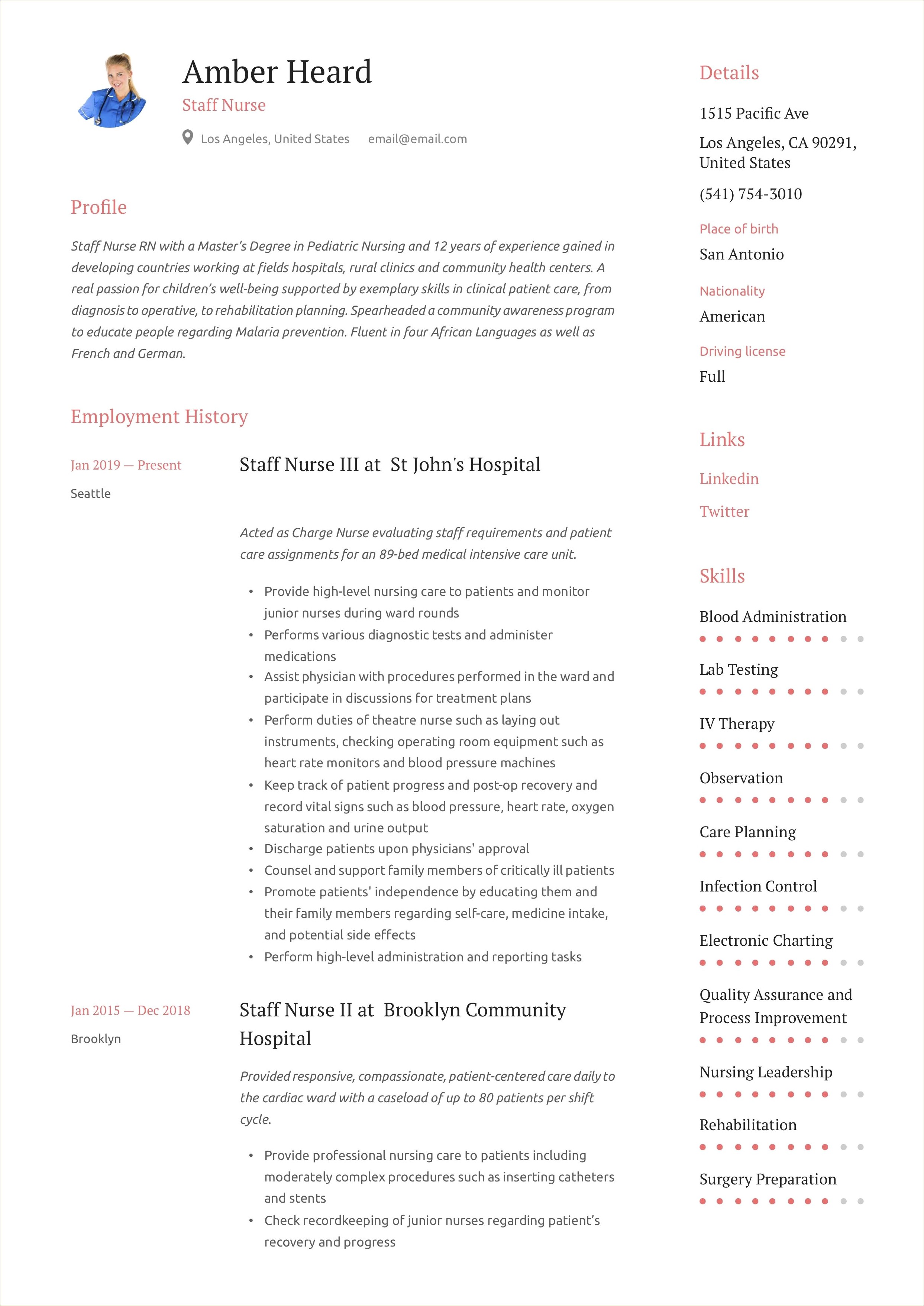 emergency-department-observation-unit-resume-sample-resume-example