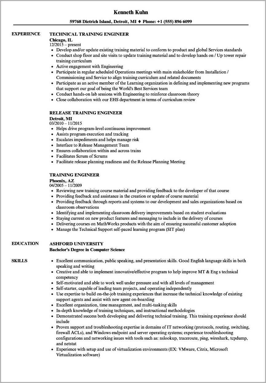 engineer-in-training-resume-sample-resume-example-gallery