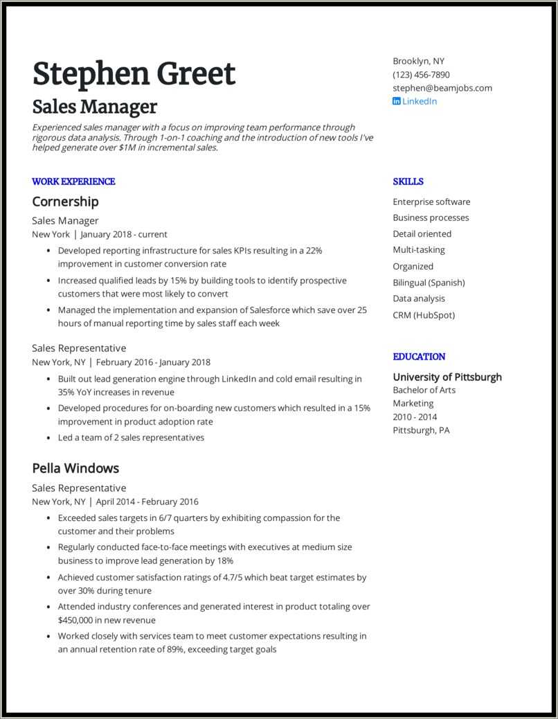 Resume Examples For Enterprise Rent A Car - Resume Example Gallery