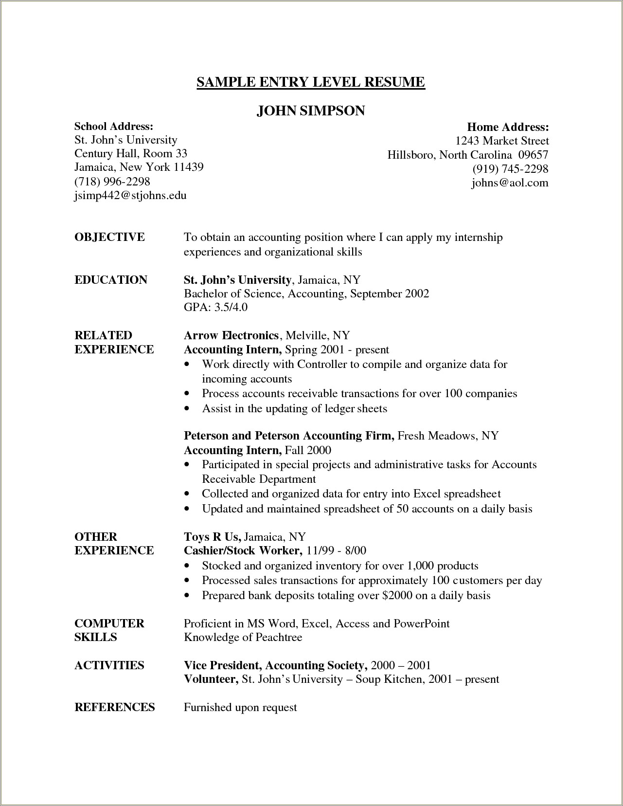 entry-level-resume-profile-example-for-students-resume-example-gallery