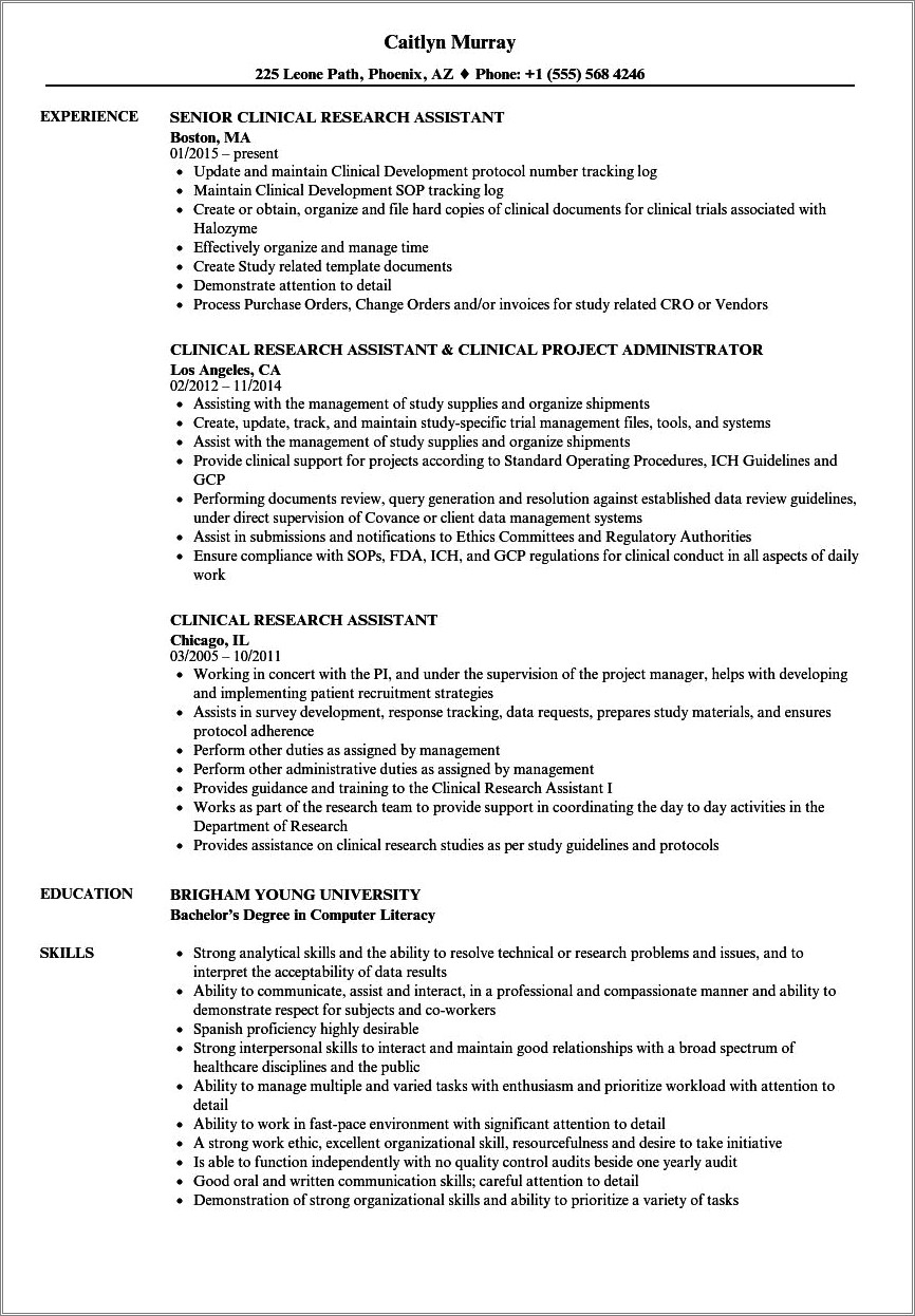 entry-level-clinical-research-resume-samples-resume-example-gallery