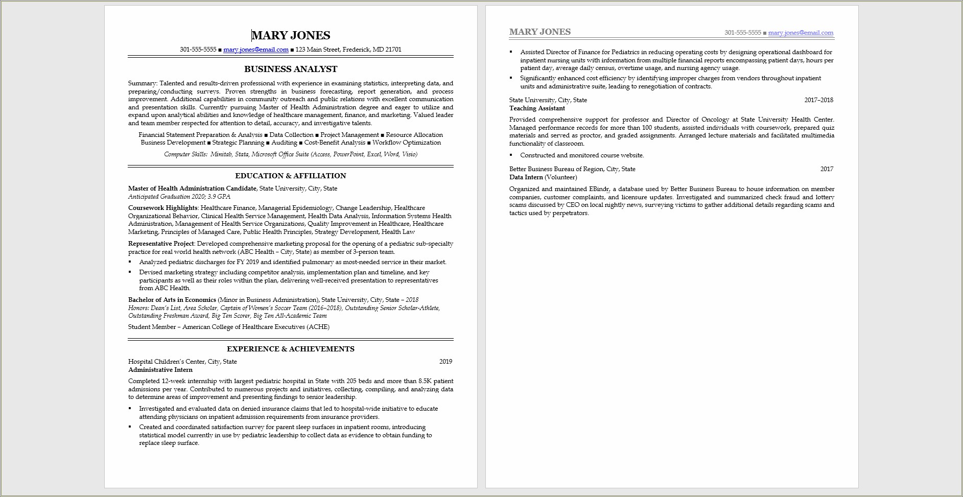 Entry Level College Graduate Resume Template Resume Example Gallery