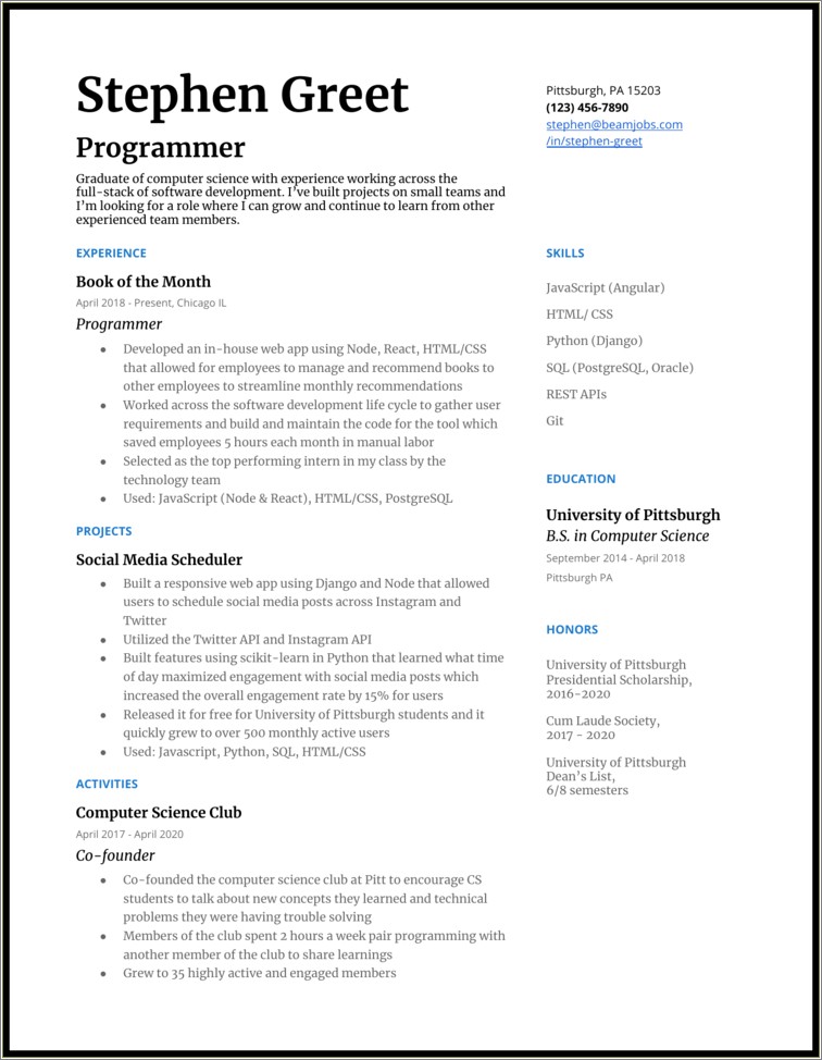 Entry Level Computer Science Jobs No Experience Reddit