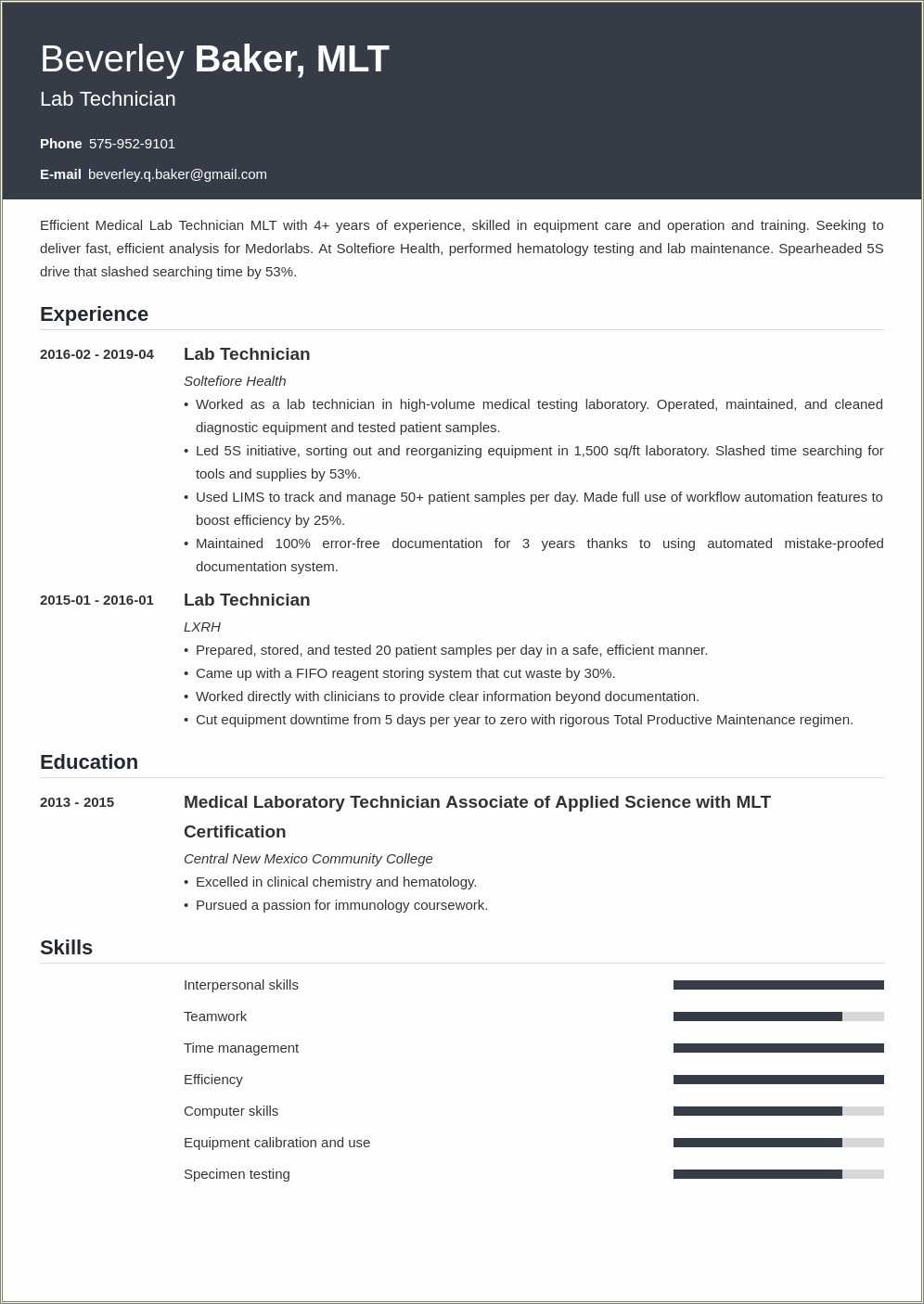 entry-level-medical-laboratory-technologist-resume-sample-resume