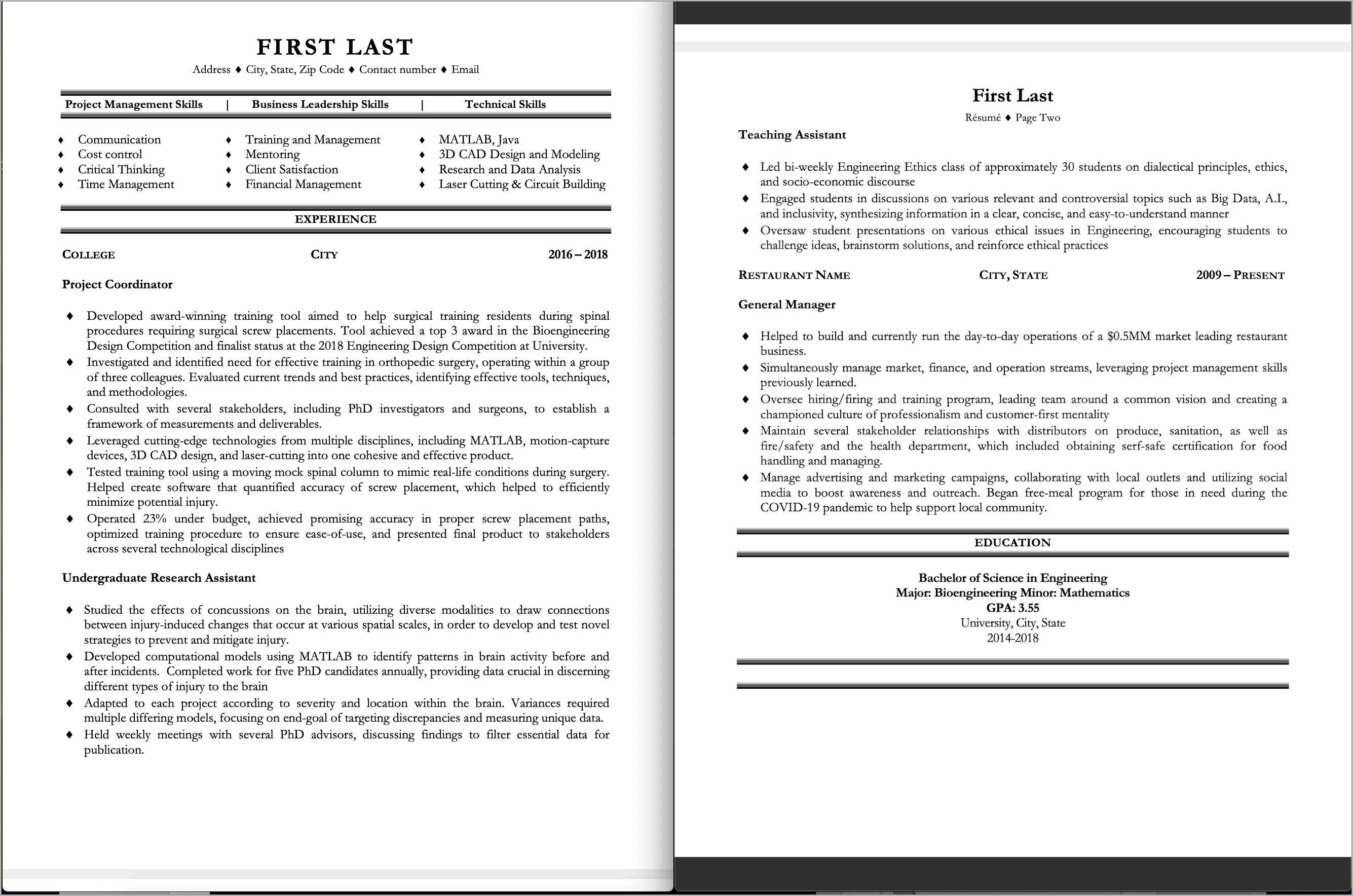 entry-level-project-coordinator-resume-summary-example-resume-example