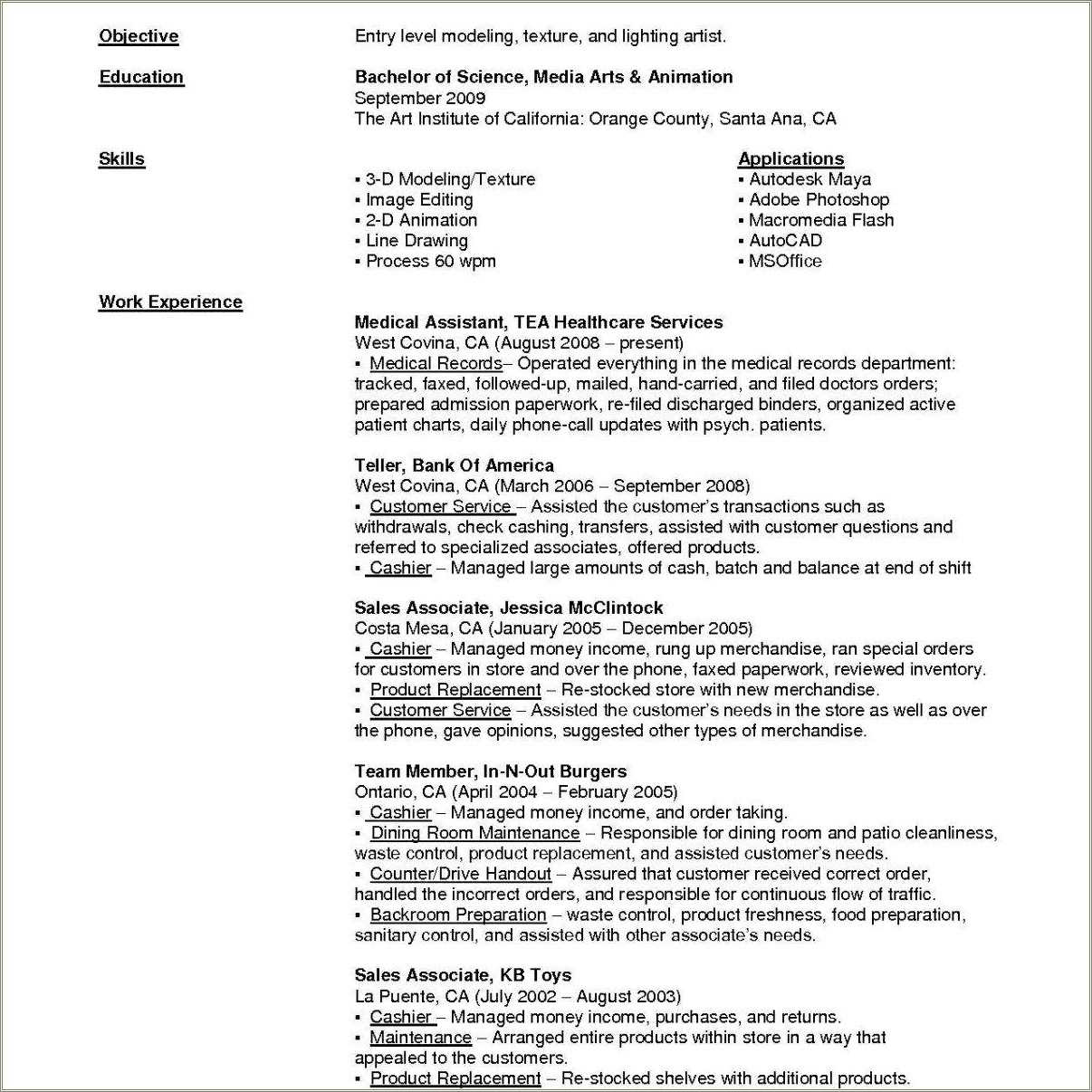 sample-retail-resume-entry-level-resume-example-gallery