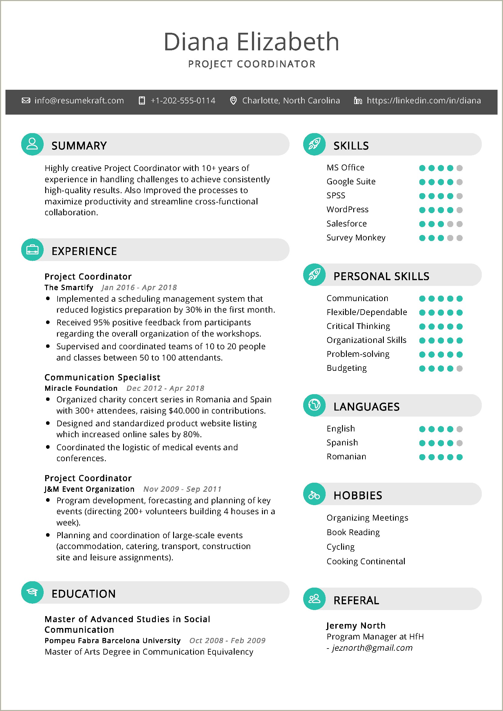 event-coordinator-resume-job-description-resume-example-gallery