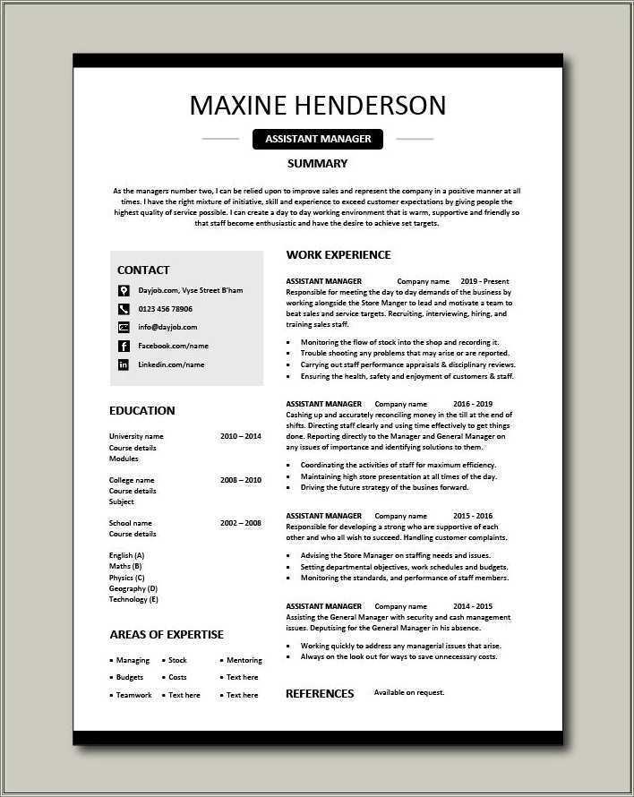 example-of-a-private-estate-manager-resume-resume-example-gallery