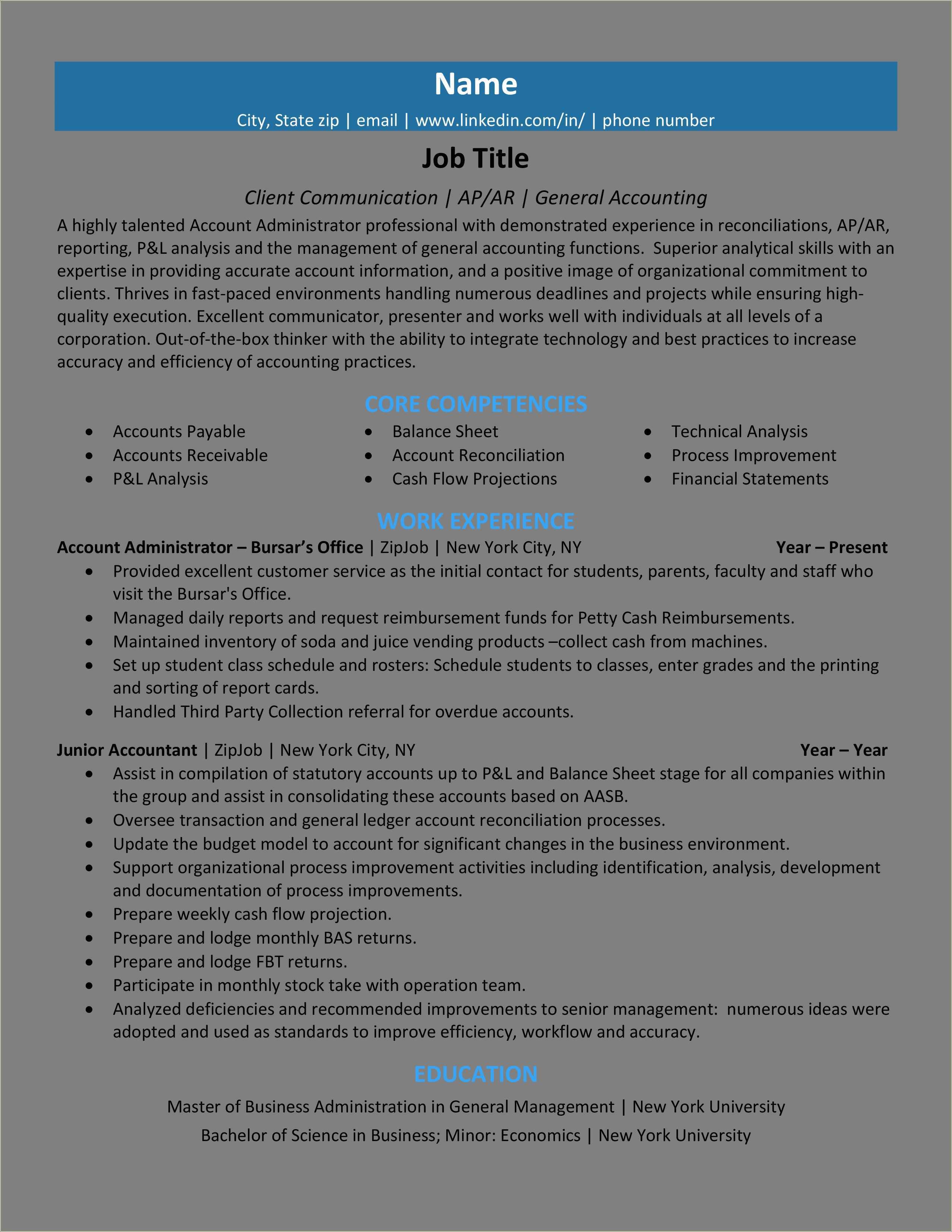 example-of-functional-resume-for-a-career-change-resume-example-gallery