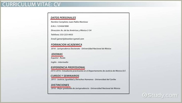 example-of-mexican-resume-in-spanish-resume-example-gallery