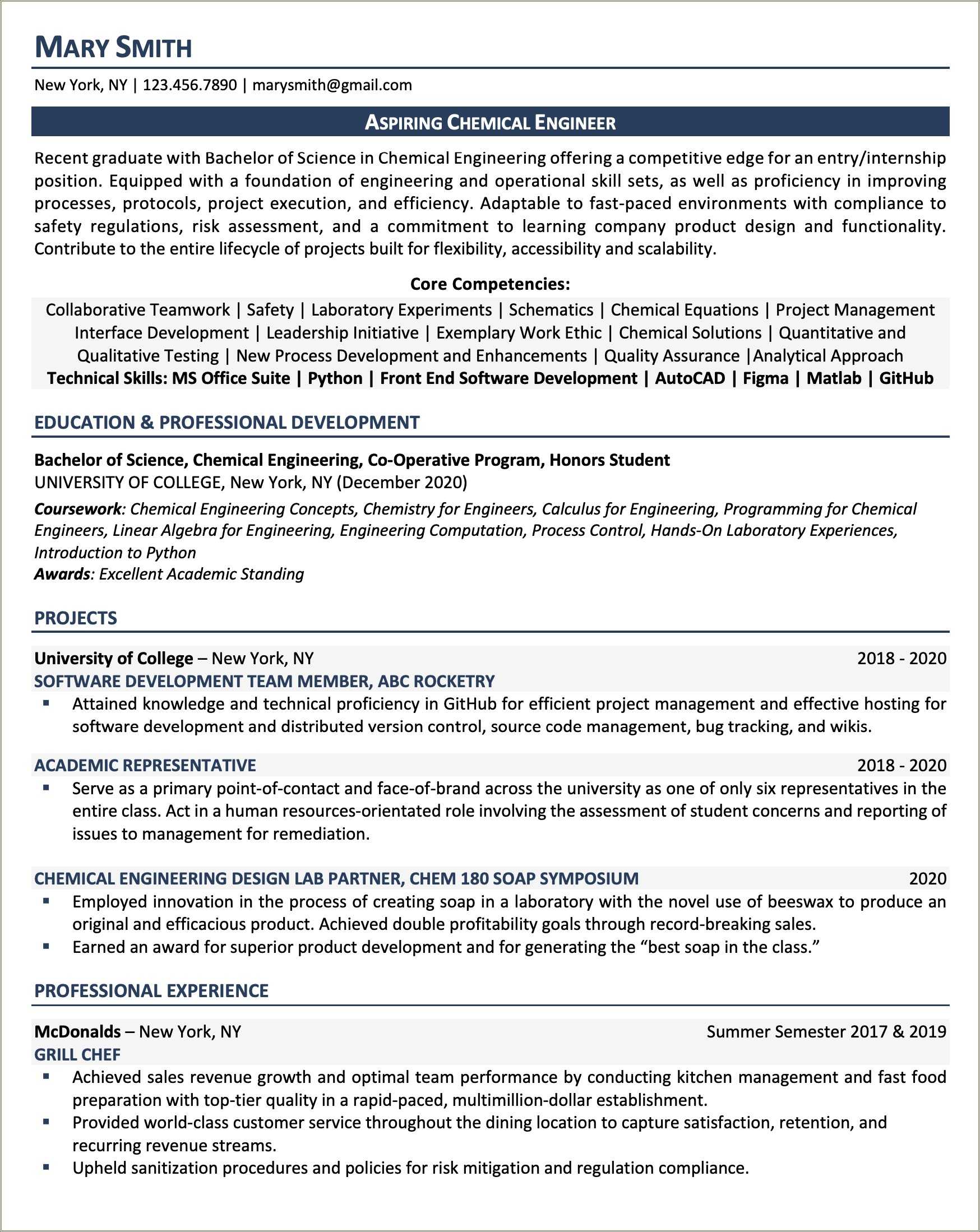 Recent Veteran Graduate Resume Example - Resume Example Gallery