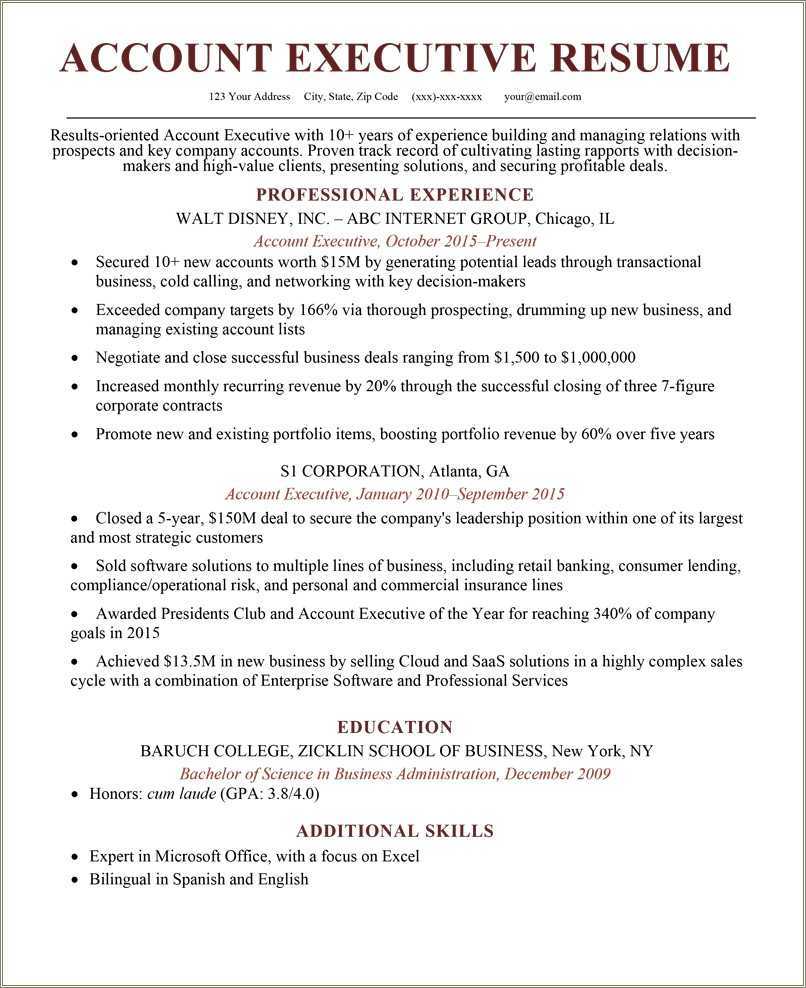 example-of-resume-for-accounts-receivable-resume-example-gallery