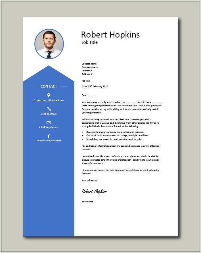 Sample Resume Letter Applying Job Resume Example Gallery