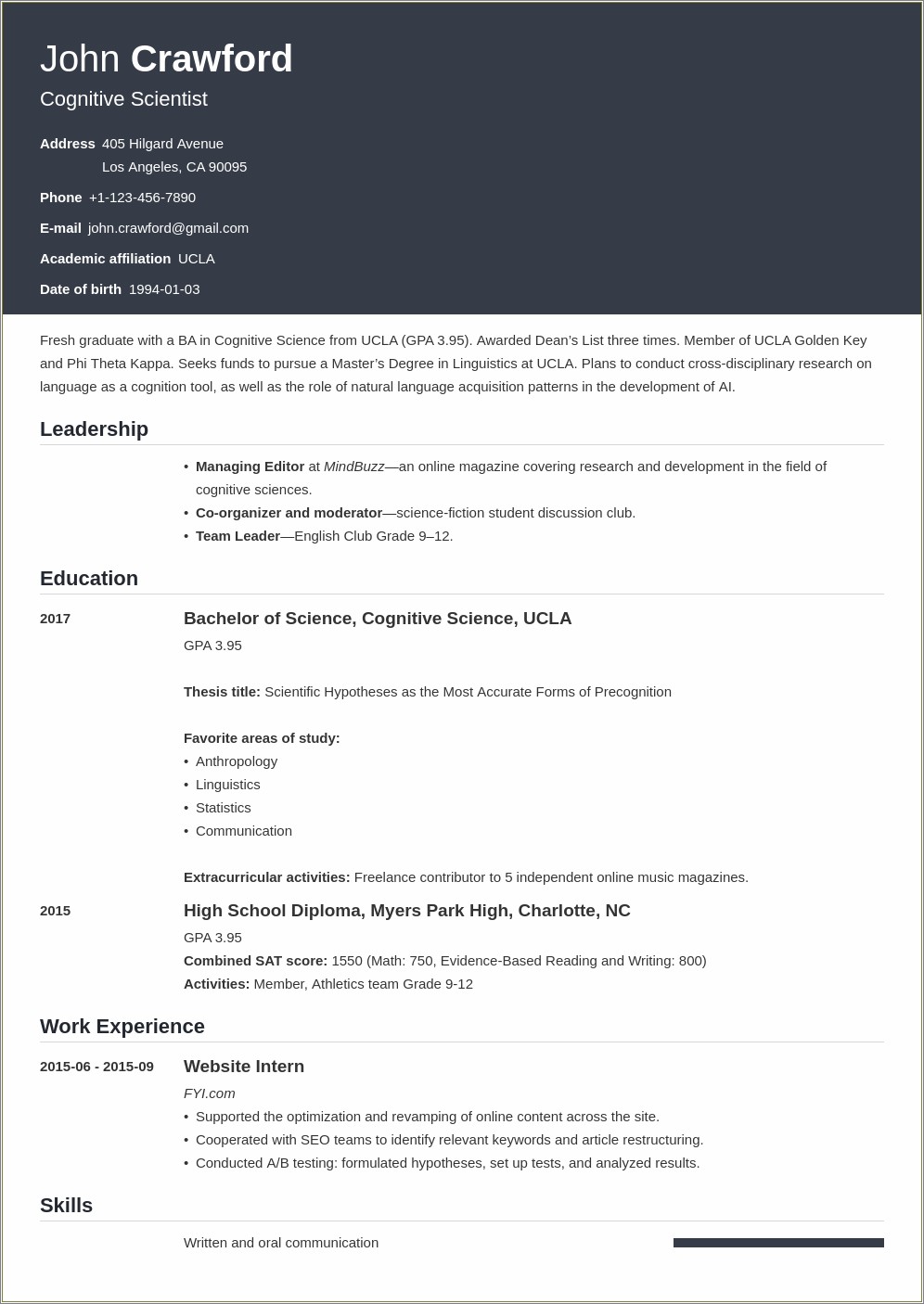 example-of-resume-personal-data-resume-example-gallery