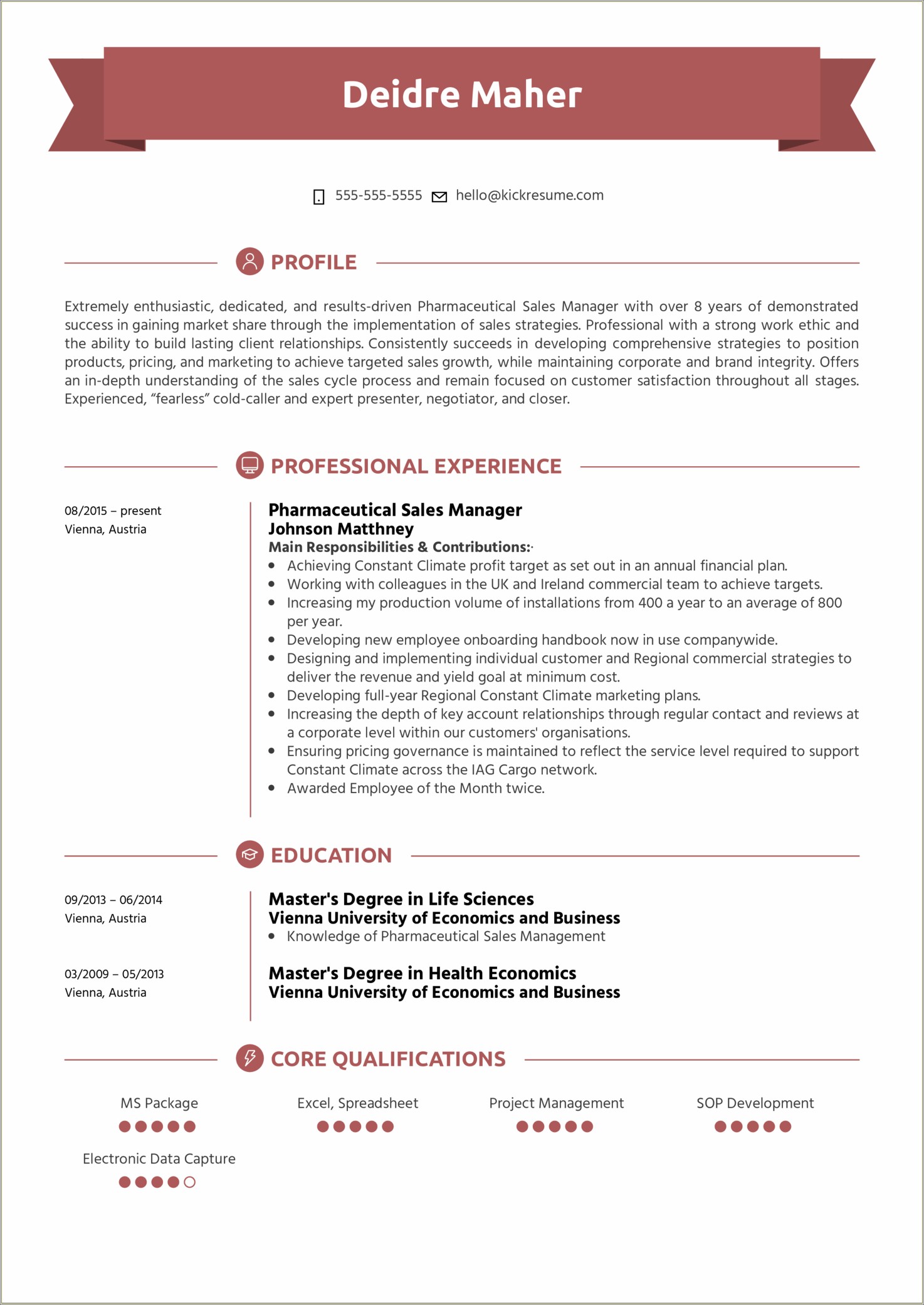 Example Of Sales Manager Resume With Omnichannel Resume Example Gallery