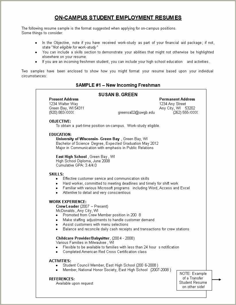 bachelor-in-science-summary-for-resume-resume-example-gallery