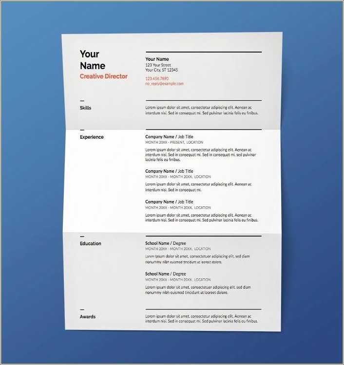 Example Resume Using Swiss Template Resume Example Gallery