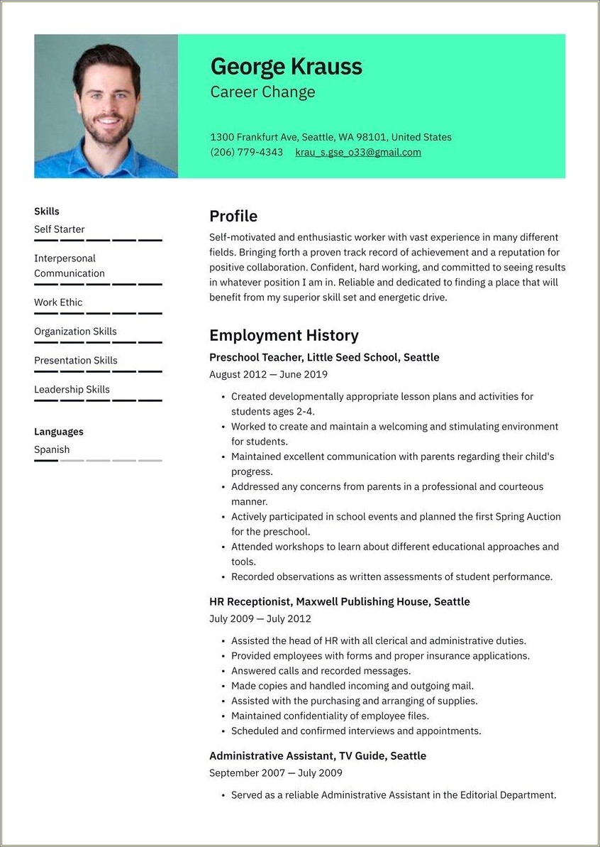 Sample Resume For Oil Field Worker - Resume Example Gallery