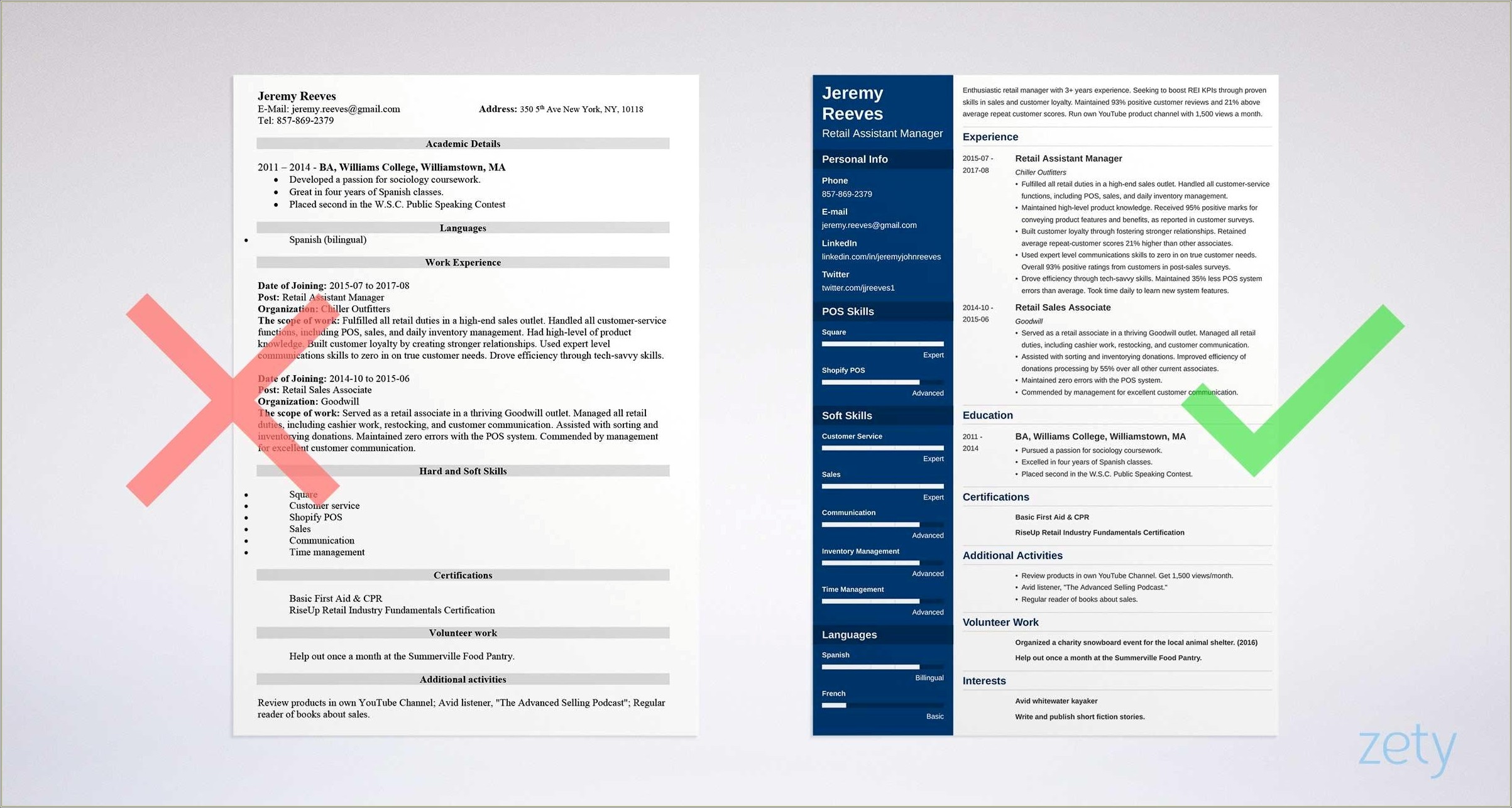 example-safety-assistant-manager-resume-resume-example-gallery