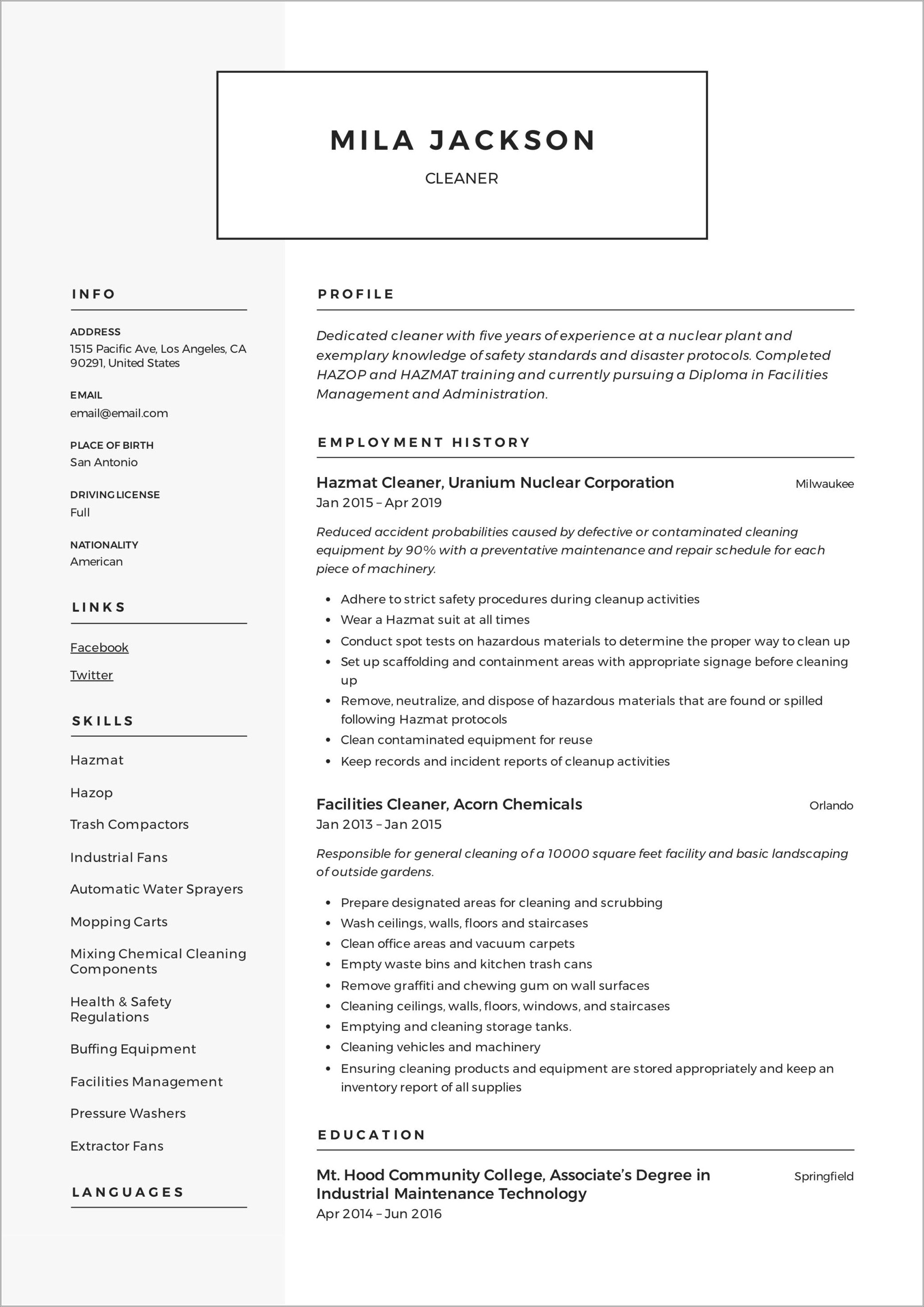 examples-of-cleaning-maintenance-resume-resume-example-gallery