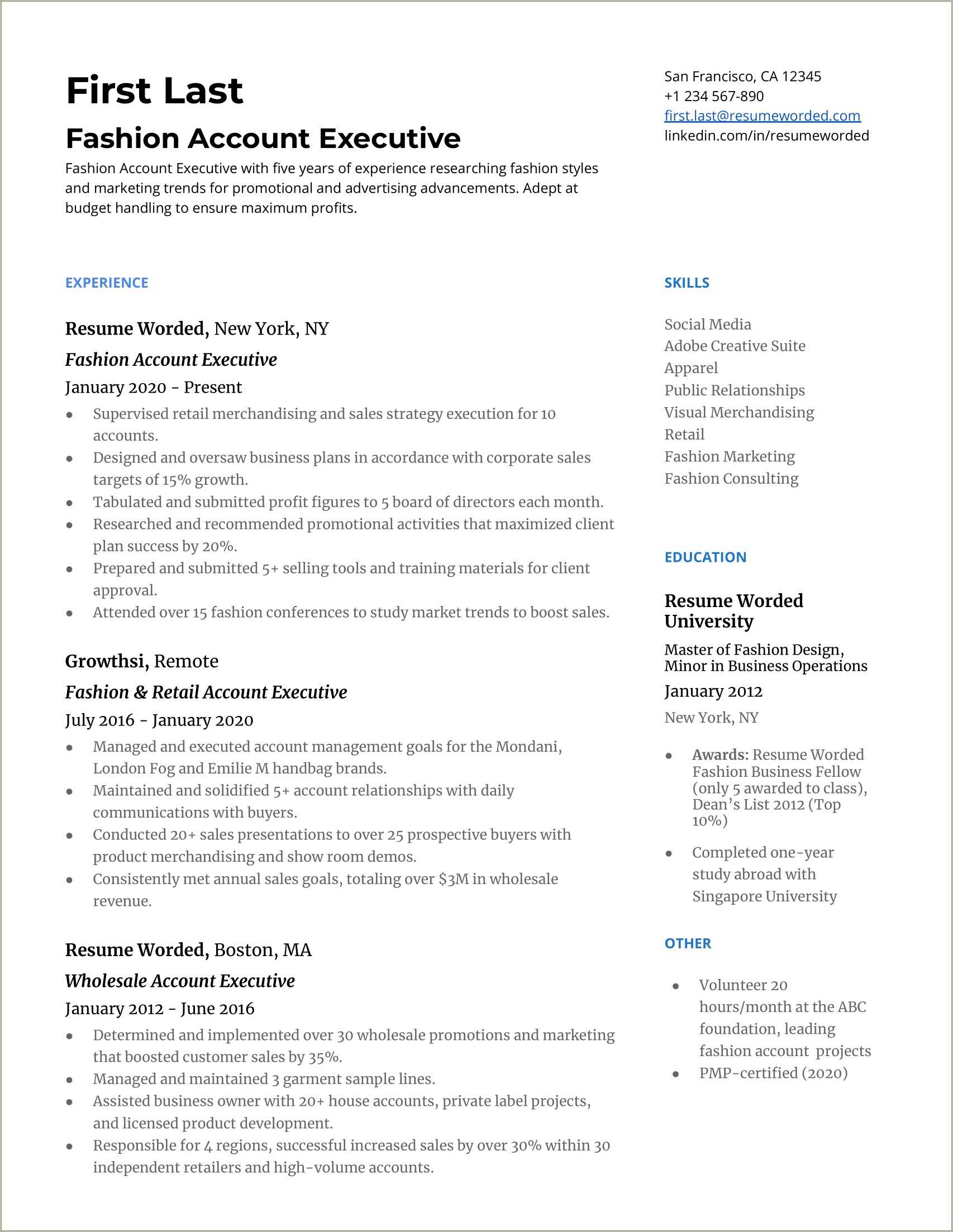 examples-of-fashion-industry-resumes-resume-example-gallery