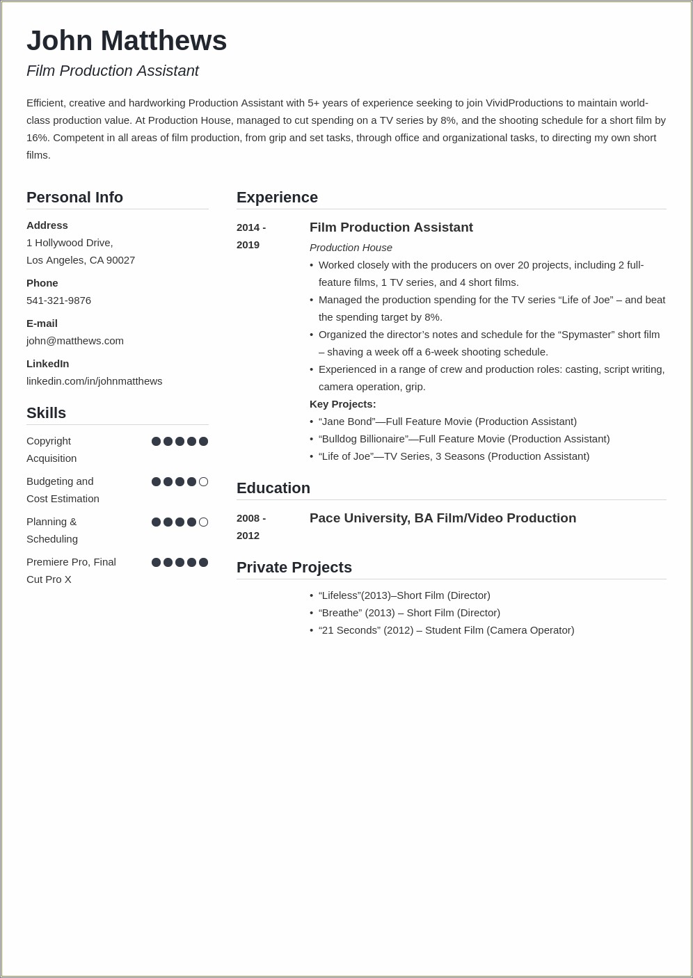 examples-of-film-production-assistant-resumes-resume-example-gallery