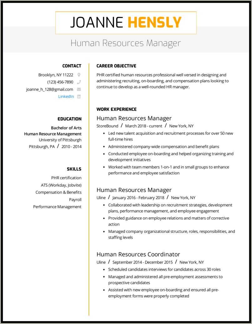 examples-of-hr-resume-objectives-resume-example-gallery