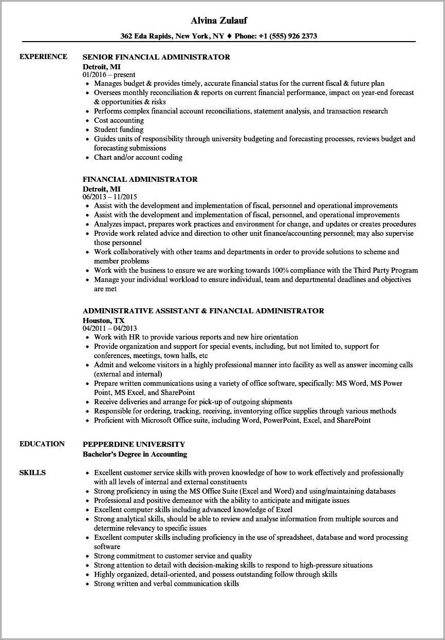 Examples Of Impact Statements For Resume - Resume Example Gallery