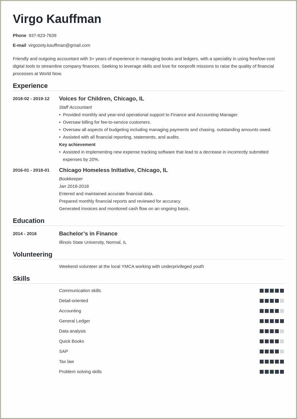 Examples Of Organization Skills On A Resume - Resume Example Gallery