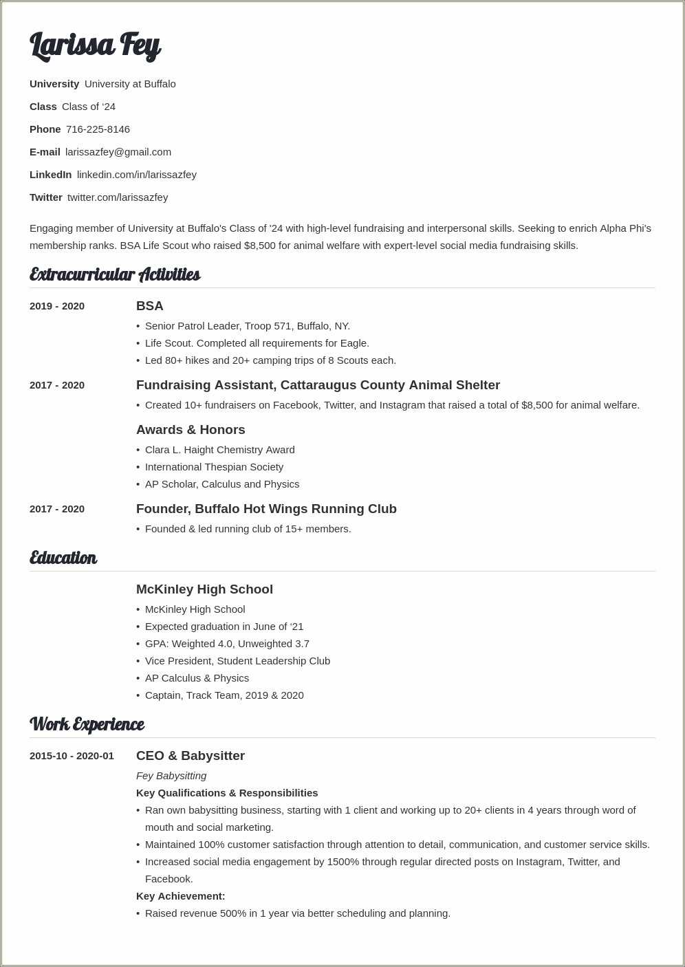 examples-of-resumes-for-fraternity-resume-example-gallery