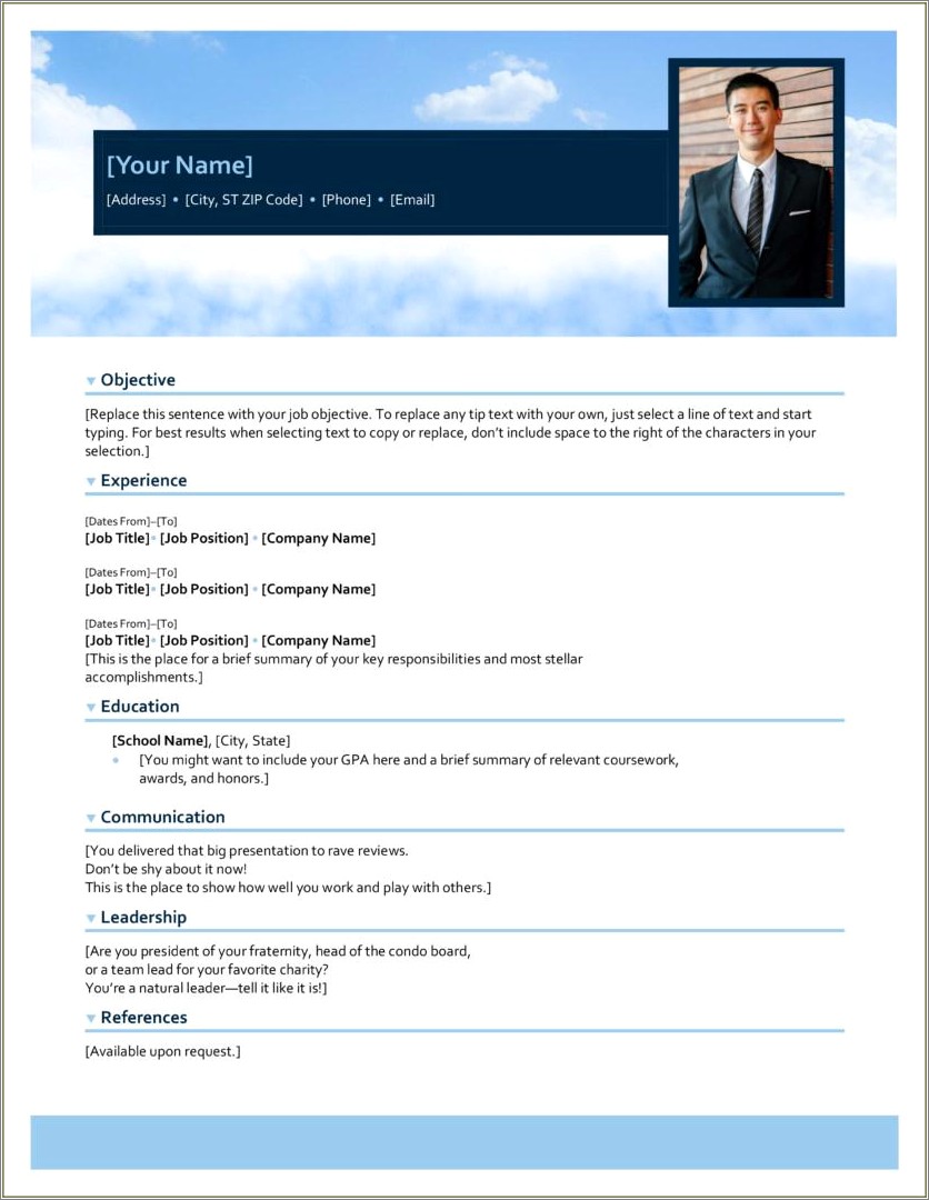 Mba Finance Experience Resume Format Free Download