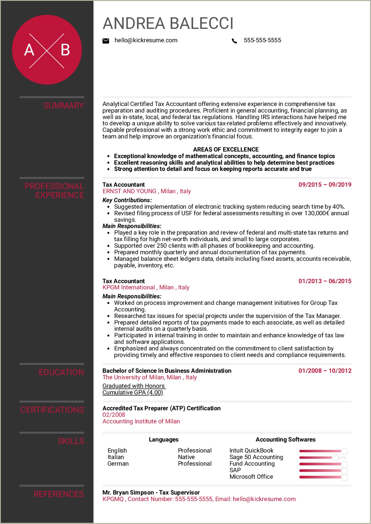 experience-resume-format-one-year-experience-in-banking-resume