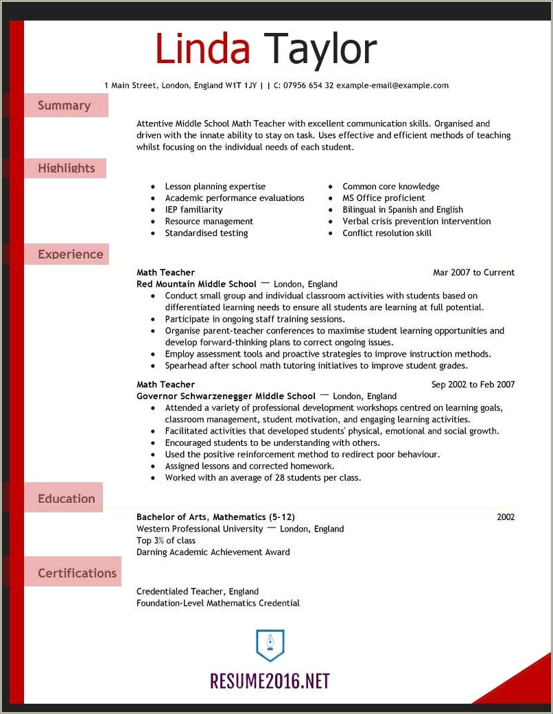 experienced-elementary-school-teacher-resume-sample-resume-example