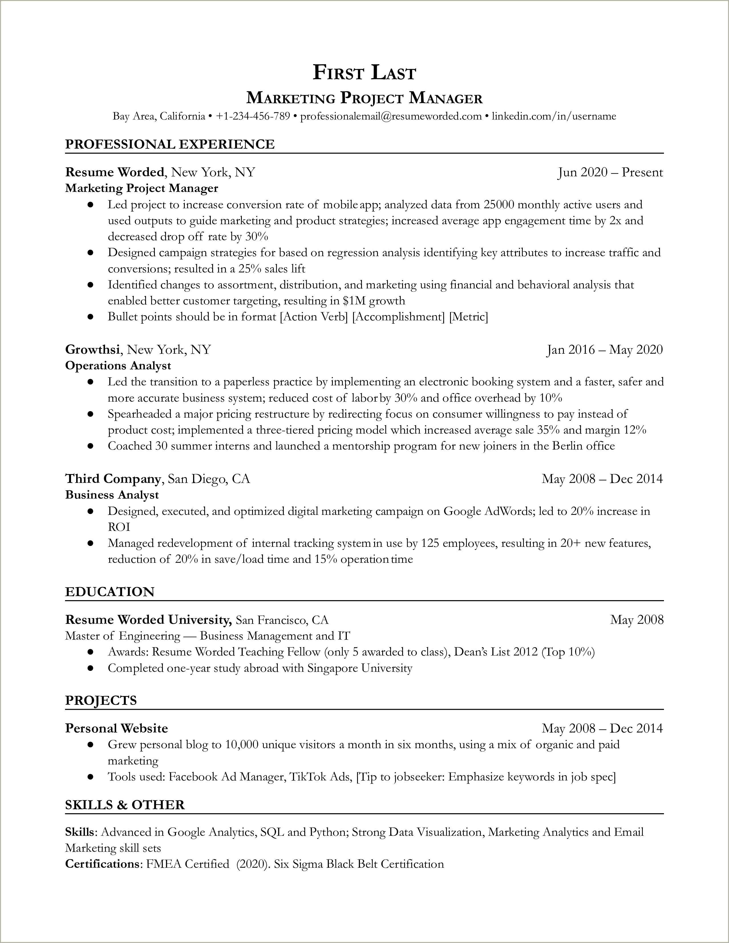 agile-technical-project-manager-resume-resume-example-gallery