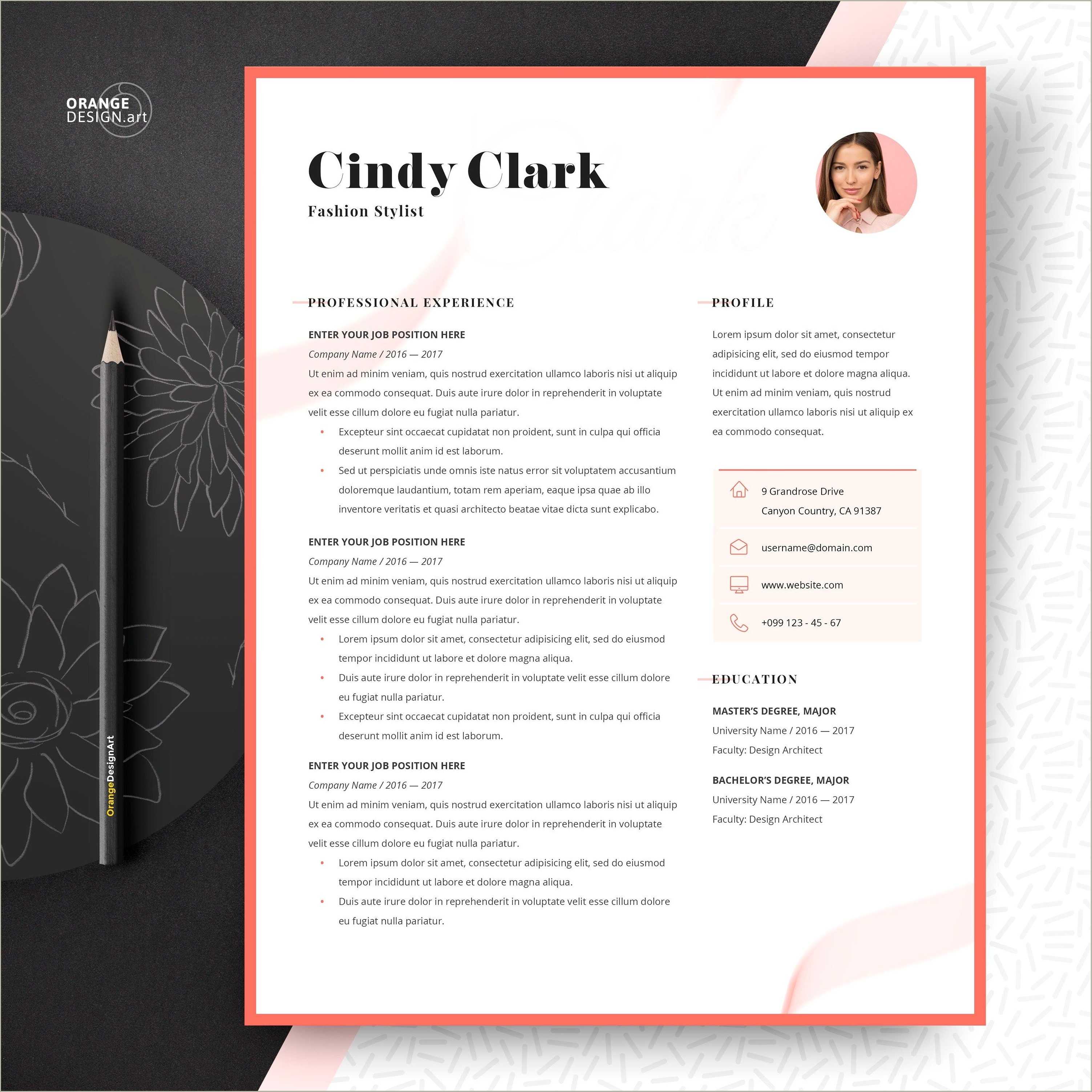 high-school-student-resume-for-fashion-stylist-resume-example-gallery