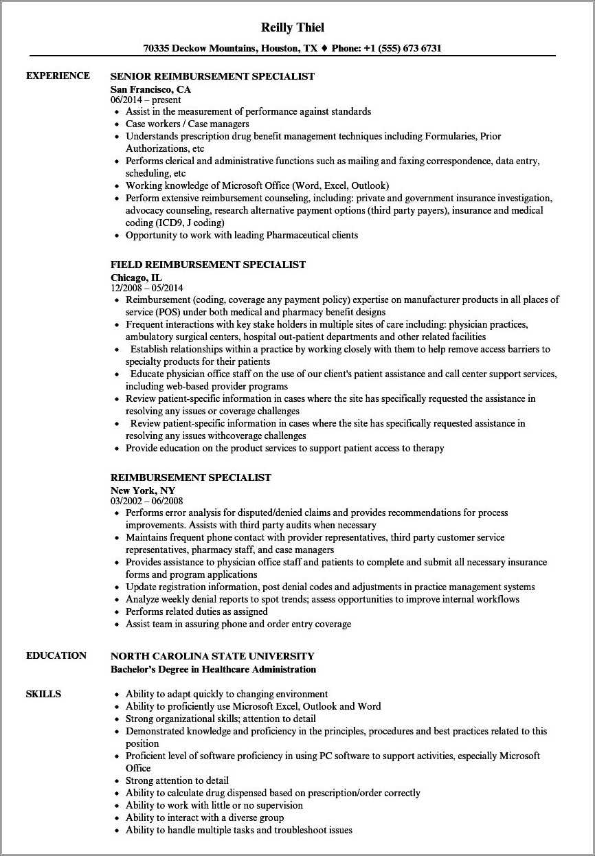 field-reimbursement-manager-sample-resume-resume-example-gallery