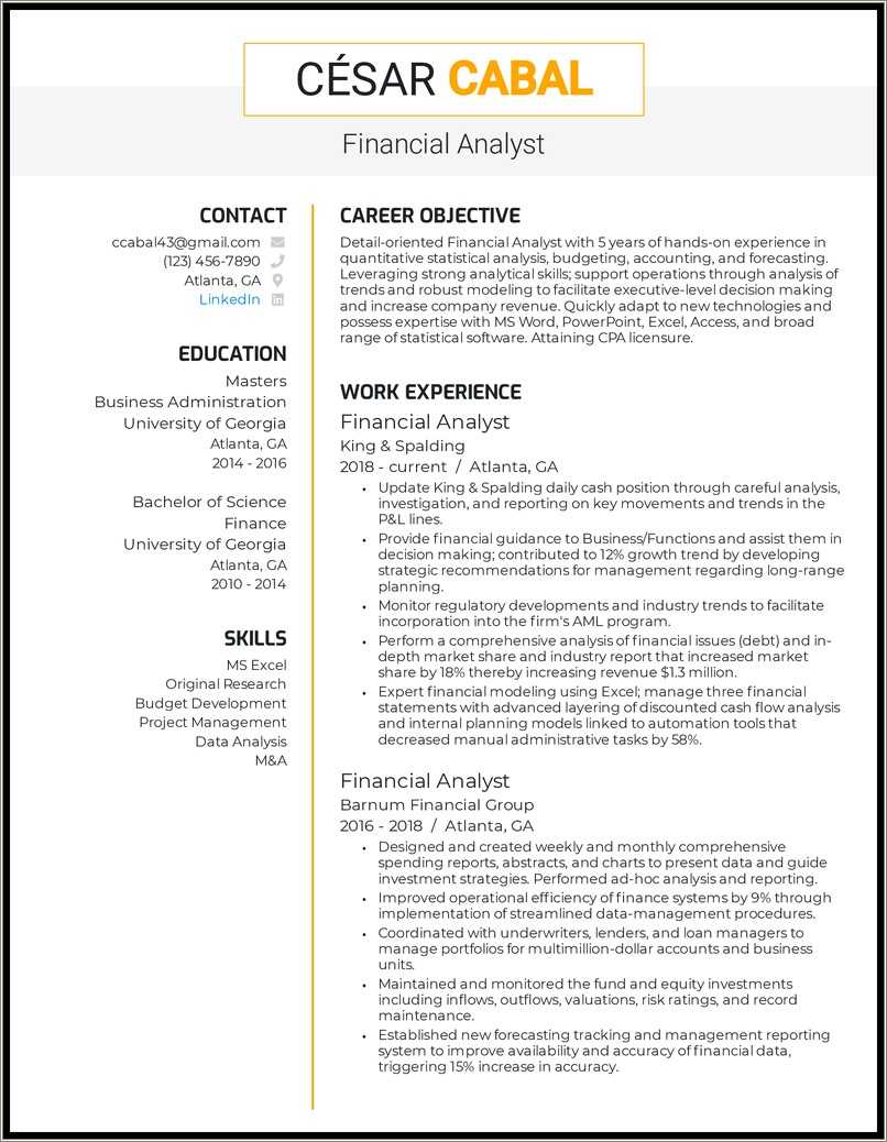 executive-summary-resume-example-financial-analysis-resume-example