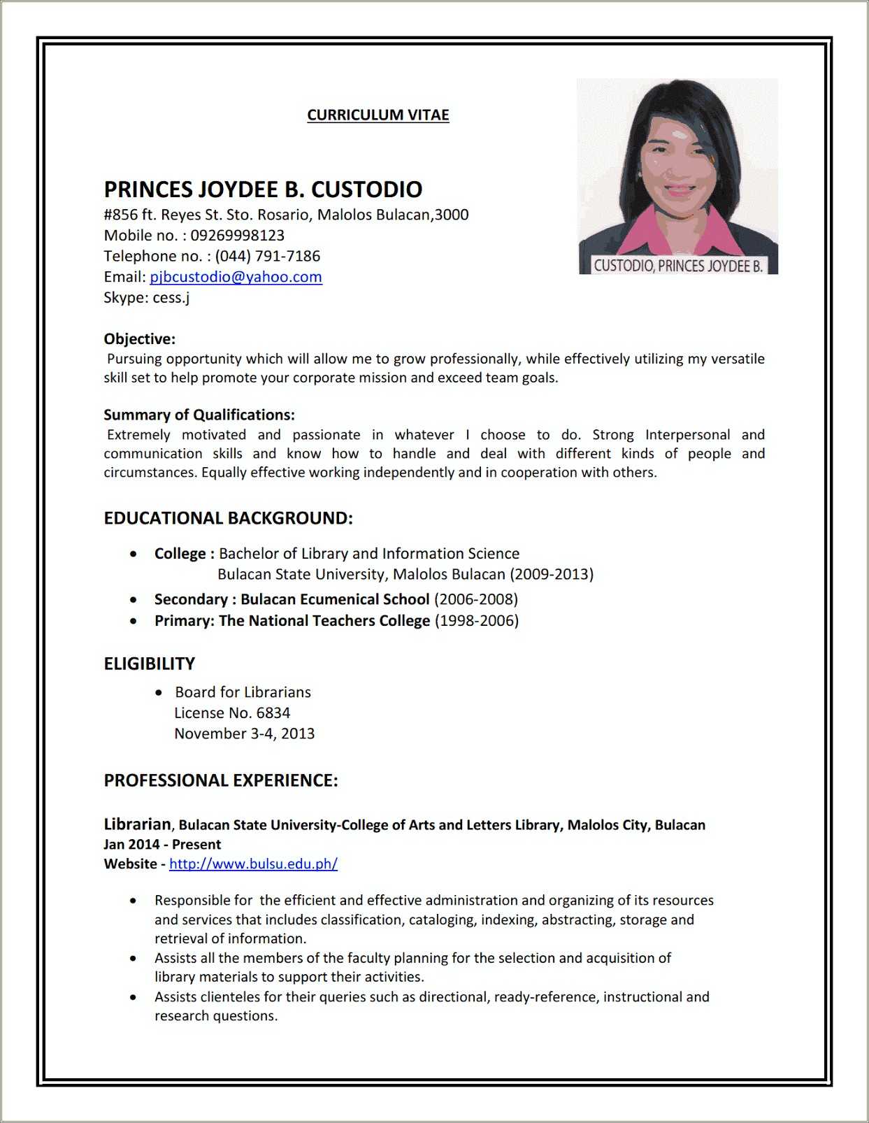 resumes-for-a-job-application-resume-example-gallery