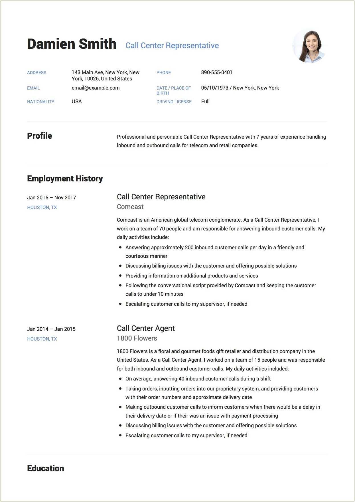 free-download-resume-format-for-bpo-fresher-resume-example-gallery