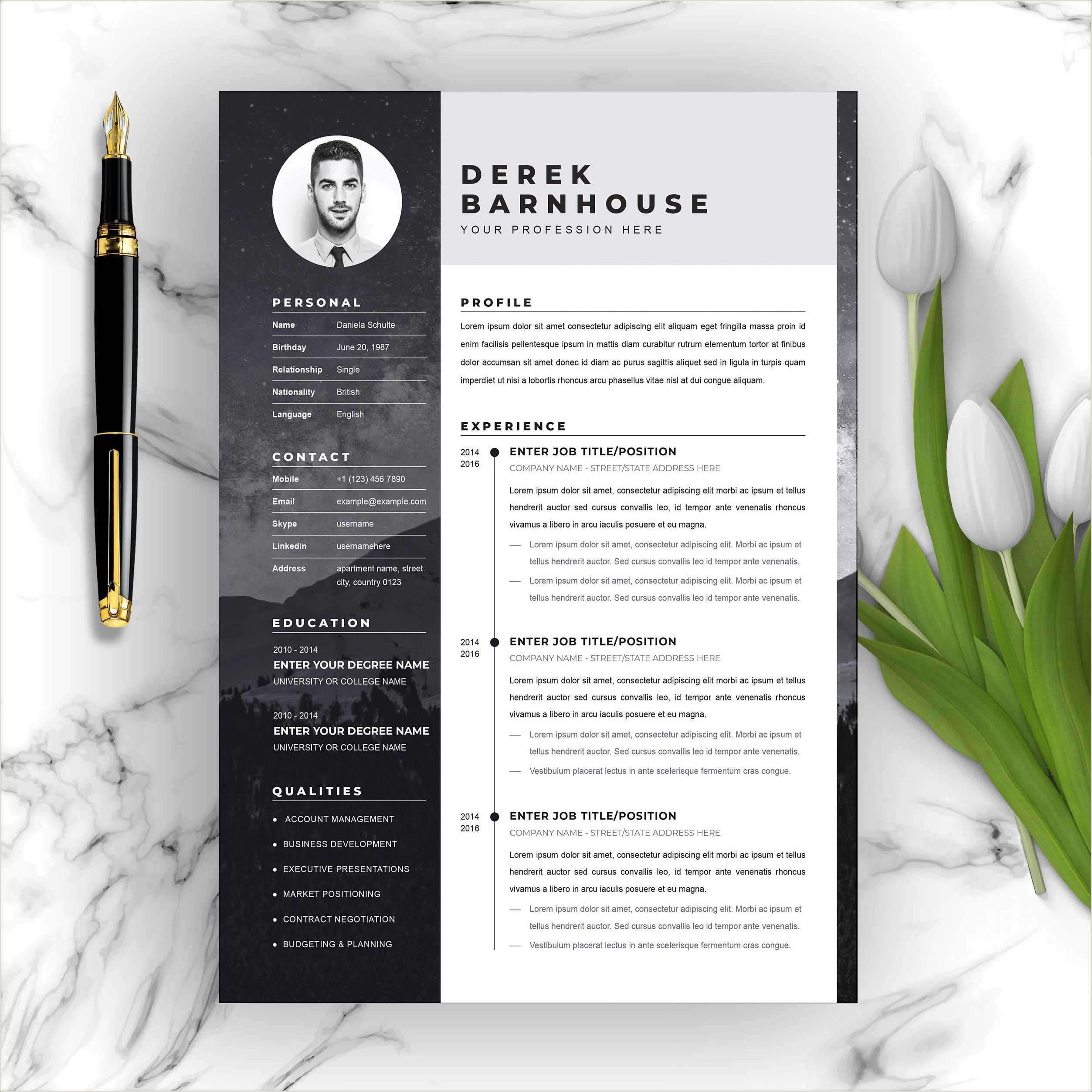 top resume templates 2020