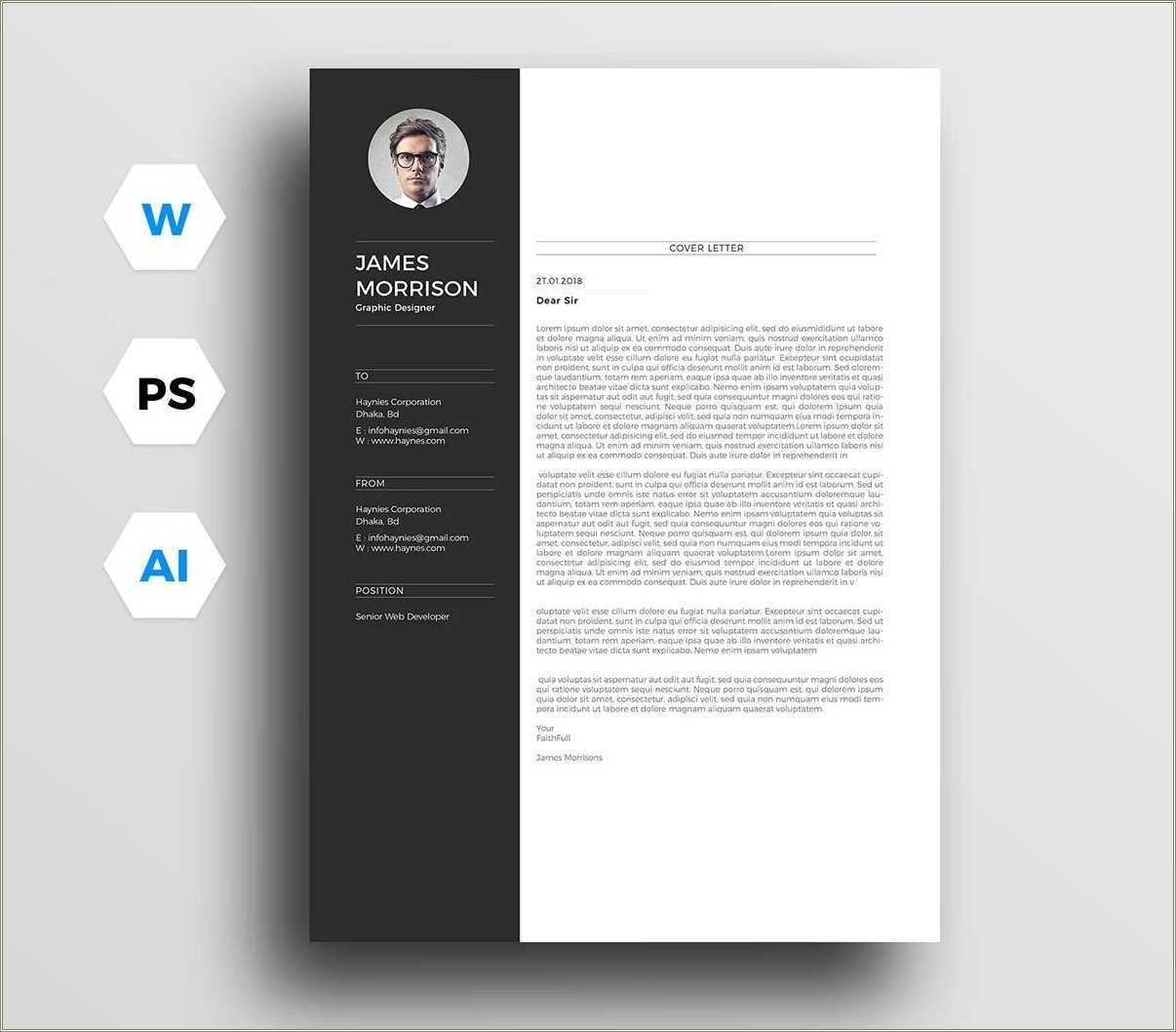 Free Resume And Cover Letter Templates Download Word - Resume Example ...