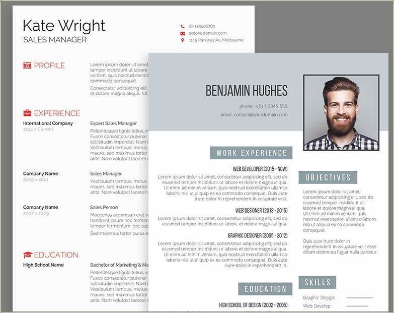 free-short-simple-resumes-examples-resume-example-gallery