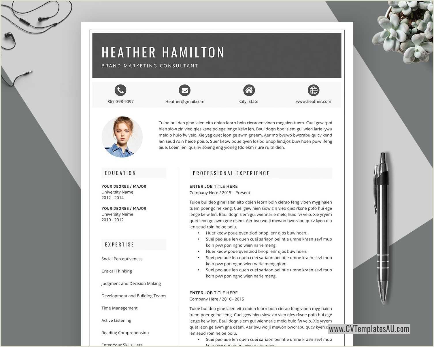 Free Simple Resume Format Download In Ms Word Resume Example Gallery