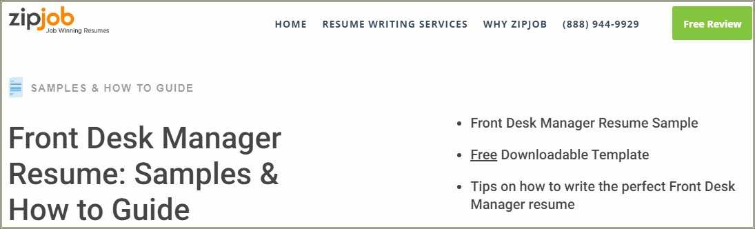 front-desk-manager-job-description-for-resume-resume-example-gallery