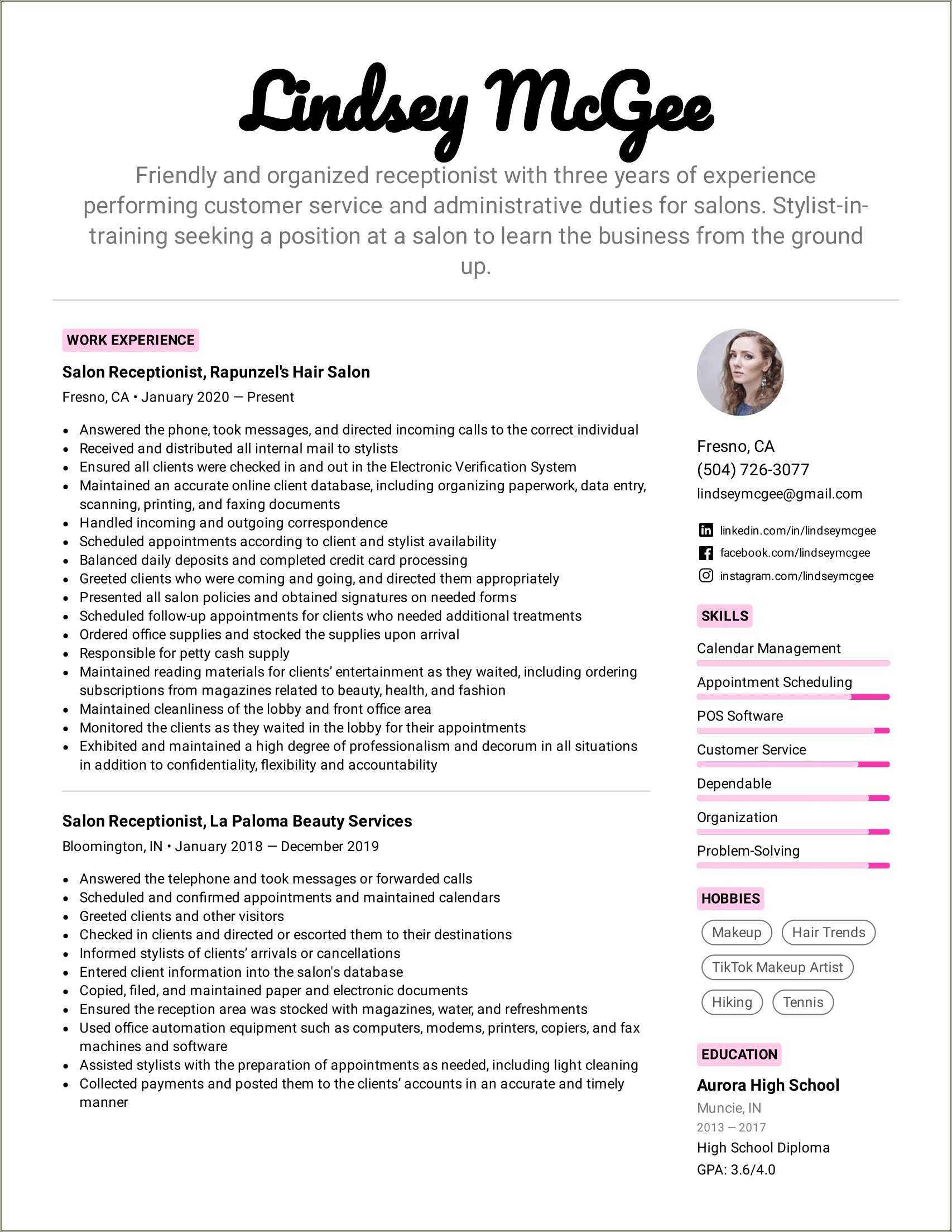 front-office-executive-resume-example-resume-example-gallery