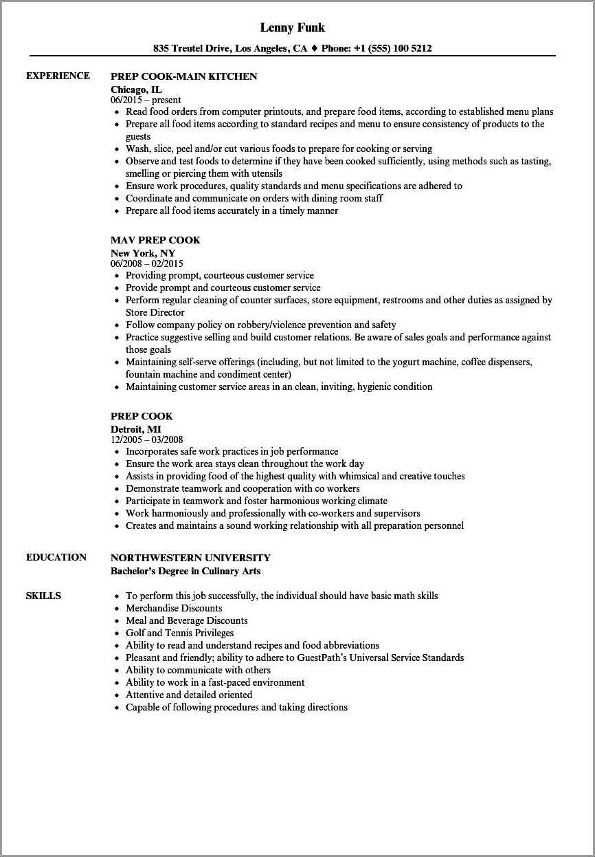 lead-cook-job-description-resume-resume-example-gallery