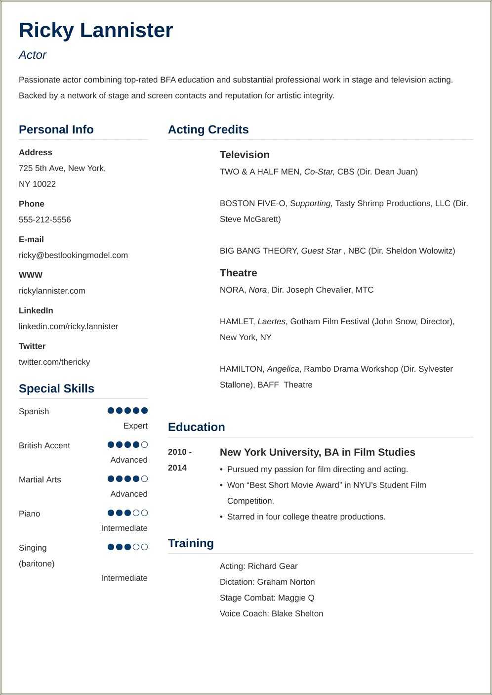 acting-resume-examples-special-skills-resume-example-gallery