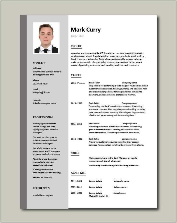 general-bank-teller-resume-examples-resume-example-gallery