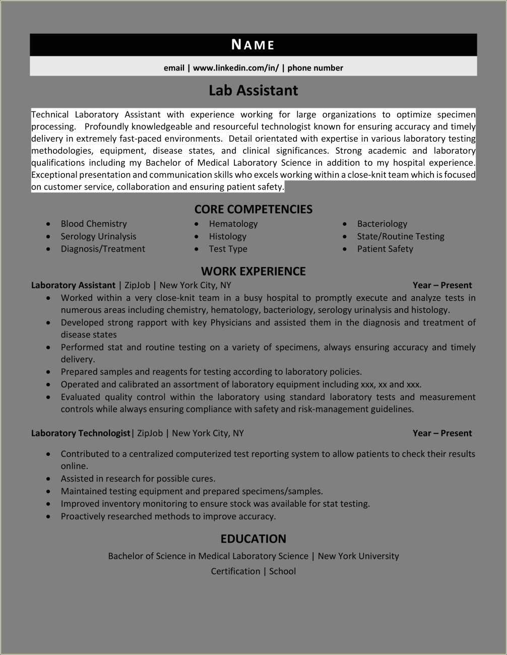 general-lab-skills-to-put-on-resume-resume-example-gallery